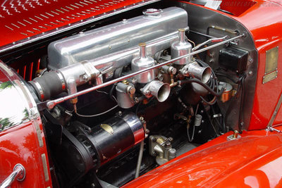 Jaguar SS 100 3½ litre Saoutchik Roadster '38 engine.jpg